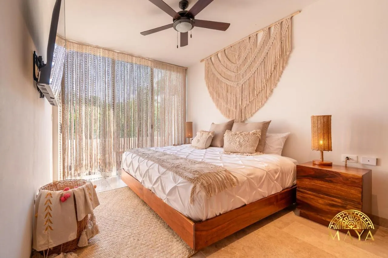 Nhoa 302A Lux 2Br Condo Top Jungle View Aldea Zama Tulum