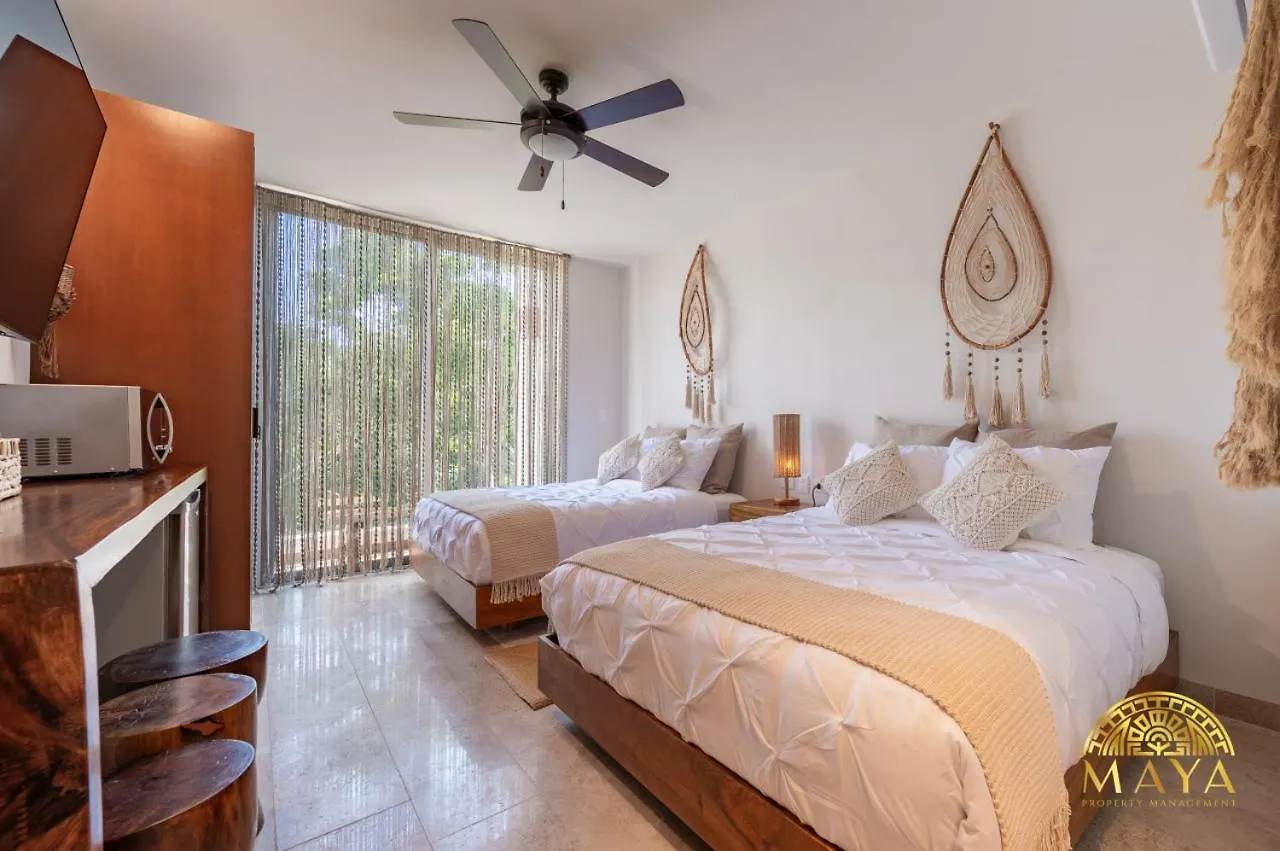 Nhoa 302A Lux 2Br Condo Top Jungle View Aldea Zama Tulum 0*,