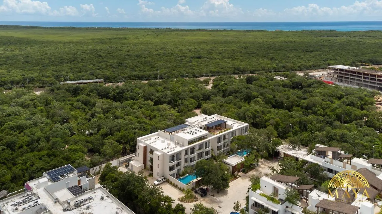 Nhoa 302A Lux 2Br Condo Top Jungle View Aldea Zama Tulum